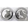 Image 1 : 2019 AUSTRALIA 1oz SILVER KOALA & KOOKABURRA