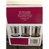 Image 3 : 7 Piece Canister Set(s) Black (1001460)