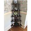 Image 1 : Antique 5 Tier Bob & Turn Wooden Corner Shelf