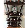 Image 2 : Antique 5 Tier Bob & Turn Wooden Corner Shelf