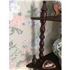 Image 3 : Antique 5 Tier Bob & Turn Wooden Corner Shelf