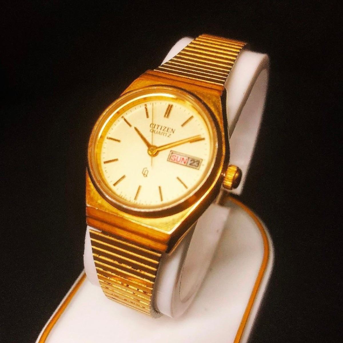 Ladies Citizen Quartz Gold Water Resist Watch