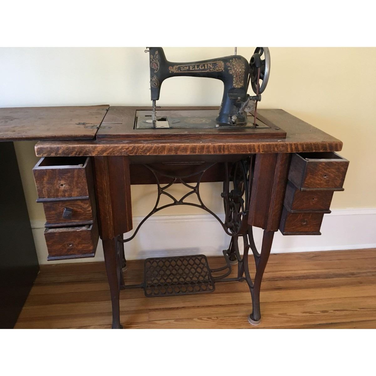 Antique Elgin Sewing Machine