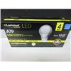 Image 1 : New  LED Elite 60watt replacement Bulb / Dimmable pack of 4/last 18 years