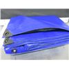 Image 1 : New 12 x 16 ft Strong Heavy Duty Tarps / heavy fabric , tight weave 28 grommets