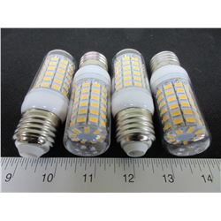 4 New 69 LED's Cobb Lightbulbs warm white / replaces 60 watt / save power