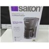 Image 1 : New Salton 1 cup Coffee Maker includes ceramic mug & permanent filter