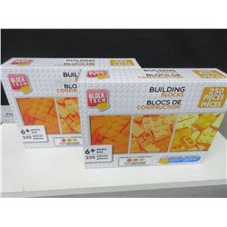 2 New 250 piece sets of Lego style Building blocks / 500pc total/work with