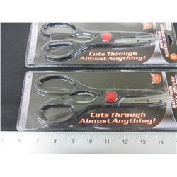 2 New Magic Kitchen Shears / cuts through almost anything