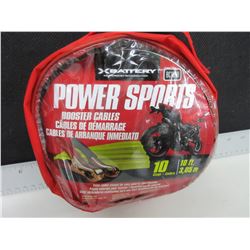New Powersports Booster Cables for ATV's ,  SxS , Sleds & Bikes