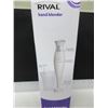 Image 1 : New Rival Hand Blender beaker inc./ stainless blade chops,purees,minces & blends
