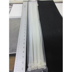 New 24inch x9mm Cable/Zipties 160lb break strength super heavy duty 25pc.