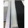 Image 1 : New 24inch x9mm Cable/Zipties 160lb break strength super heavy duty 25pc.