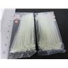 Image 1 : 2 new packs of 6 inch Cable/Zipties 100 per pack