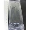 Image 1 : New pack of Cable/Zipties 8" Heavy Duty black / 100 pieces