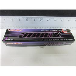 New Battery for RC's Venom 3000 7 cell flat pack 8.4 volt high power nimh Battey