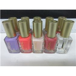 10 New L'Oreal Nail Polish Assorted colors / over 60.00 value