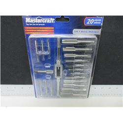 New Mastercraft 20pc Tap Set / SAE & Metric