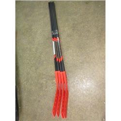 New Lot of 4 Street Invasion Street/Ball/Floor Hockey Stick's / red