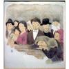 Image 2 : Raphael Soyer, color lithograph "The Immigrants" f