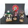 Image 2 : 3 Hopi Kachina Carvings