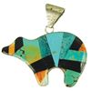Image 1 : Zuni Inlay Pendant