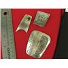 Image 9 : 3 Silver Bolo Tie Slides