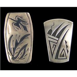 2 Hopi Bolo Tie Slides