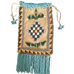 Apache Beaded Bag