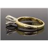 Image 4 : 14KT Two Tone Gold 0.78ct Diamond Ring
