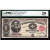 Image 1 : 1891 $1 Treasury Note PMG 20