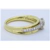 Image 4 : 18KT Yellow Gold 0.98ctw Diamond Ring