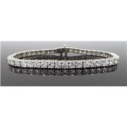 Platinum 9.00ctw Diamond Bracelet