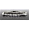Image 1 : Platinum 9.00ctw Diamond Bracelet