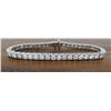 Image 3 : Platinum 9.00ctw Diamond Bracelet