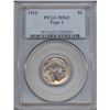Image 1 : 1913 Type 1 Buffalo Nickel PCGS MS65