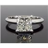 Image 2 : Platinum 1.25ct Diamond Ring