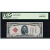 Image 1 : 1928B $5 Legal Tender Note PCGS 64PPQ