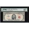1963 $5 Legal Tender Star Note PMG 67EPQ
