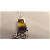 Image 4 : 105ct Bi-Color Ametrine Necklace
