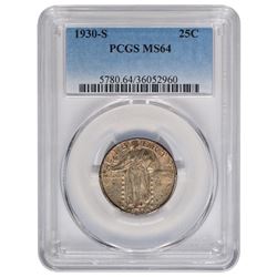 1930-S Standing Liberty Quarter PCGS MS64