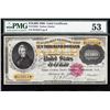 Image 1 : 1900 $10,000 Gold Certificate PMG 53