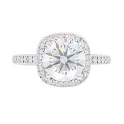 18KT White Gold 1.65ct GIA Cert Diamond Ring