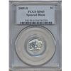 Image 1 : 2005-D Speared Bison 5 Cent Coin PCGS MS65