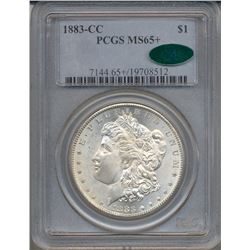 1883-CC $1 Morgan Silver Dollar Coin PCGS MS65+ CAC
