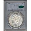 Image 1 : 1883-CC $1 Morgan Silver Dollar Coin PCGS MS65+ CAC