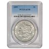 1899 $1 Morgan Silver Dollar Coin PCGS AU-50