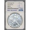Image 1 : 2018 $1 American Silver Eagle Coin NGC MS70