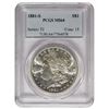 Image 1 : 1881-S $1 Morgan Silver Dollar Coin PCGS MS64