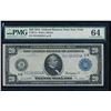 Image 1 : 1914 $20 New York Federal Reserve Note PCGS 64